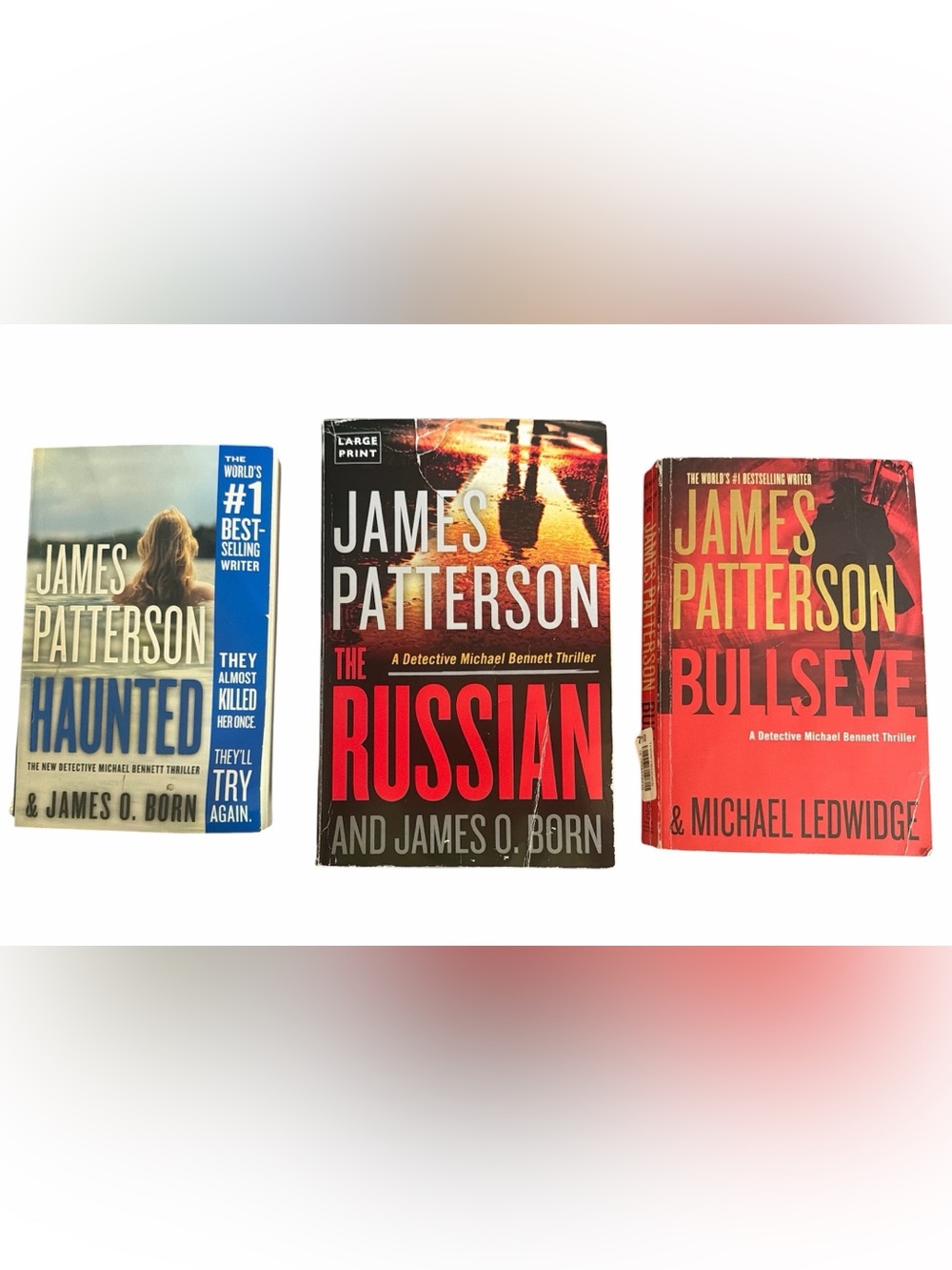 James Patterson Detective Michael Bennett Thriller 3 Book Bundle